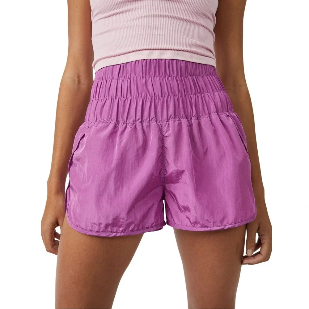 Free People FP Movement The Way Home Athletic Shorts‎ - Purple - Size M